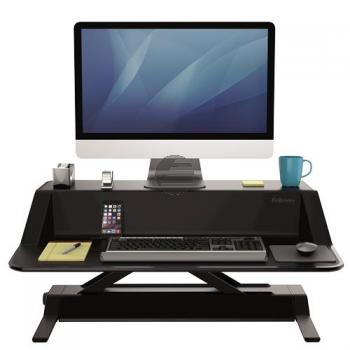 Fellowes Schreibtisch Sitz-Steh Workstation schwarz (0007901)