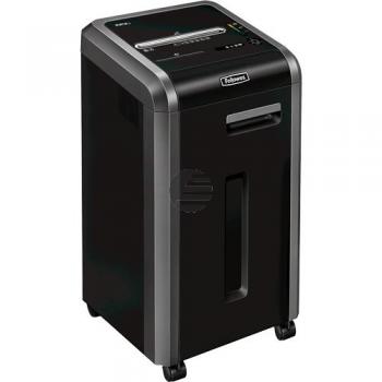 FELLOWES 225CI AKTENVERNICHTER SCHWARZ 4622001 Partikelschnitt 4x38mm P4 22Blt