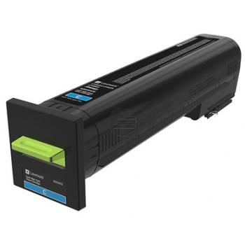 Lexmark Toner-Kit Return cyan HC plus + (82K2UC0)