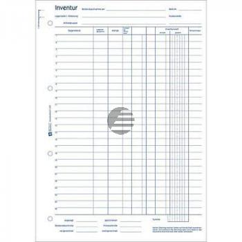 AZ Inventurbuch A4 A4 hoch weiß Inh.50 Blatt Avery Zweckform