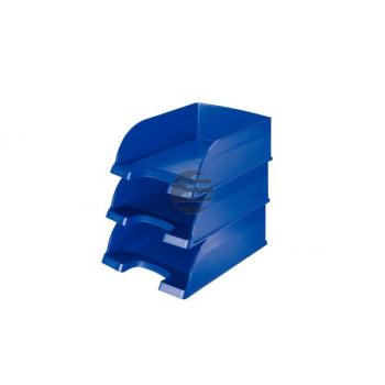 LEITZ Plus Briefkorb, Jumbo A4 52330035 blau