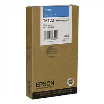 Epson Tintenpatrone cyan HC (C13T612200, T6122)