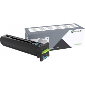 Lexmark Toner-Kit Return cyan HC (72K0X20)