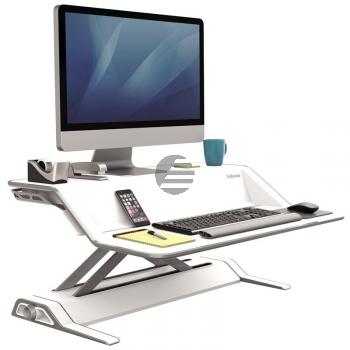 Fellowes Schreibtisch Sitz-Steh Workstation weiß (0009901)