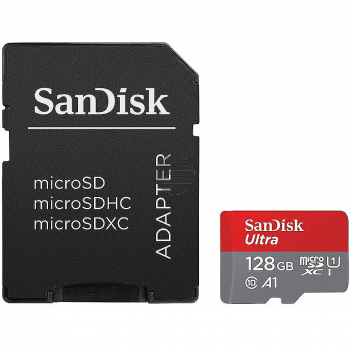 128GB Ultra microSDXC+SD Adapter