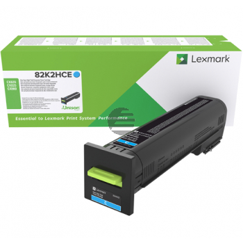 Lexmark Toner-Kit Corporate cyan HC (82K2HCE)