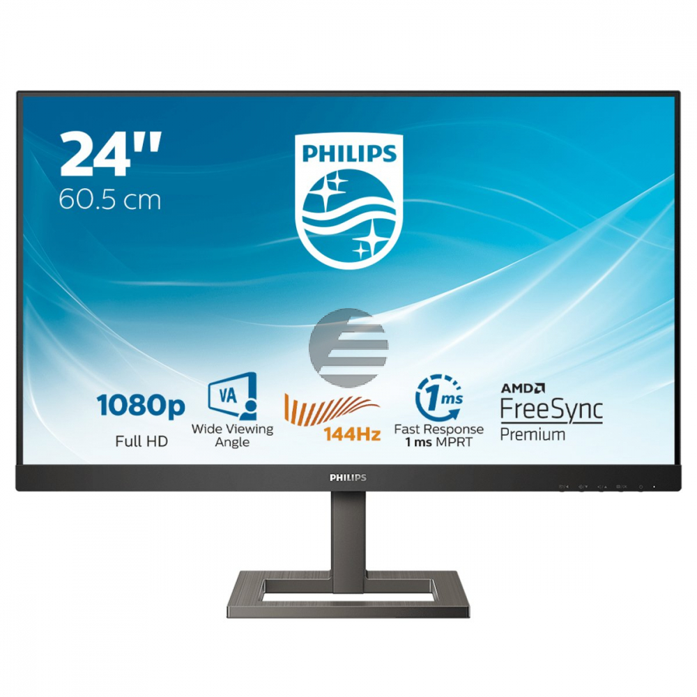 242E1GAEZ/00/24" VA/HDMI/1920x1080/1ms/16.9/Schwarz