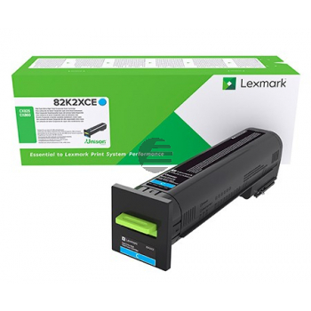 Lexmark Toner-Kit Corporate cyan HC plus (82K2XCE)