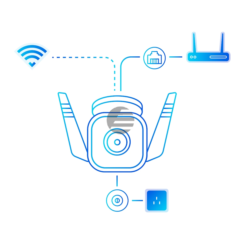 TP-LINK Outdoor Security WiFi Camera TAPOC310