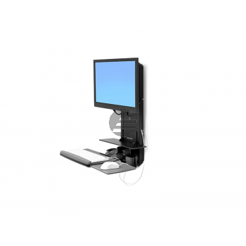 61-080-085 / PATIENT ROOM, VL18 STS WM, ERGOTRON BLACK